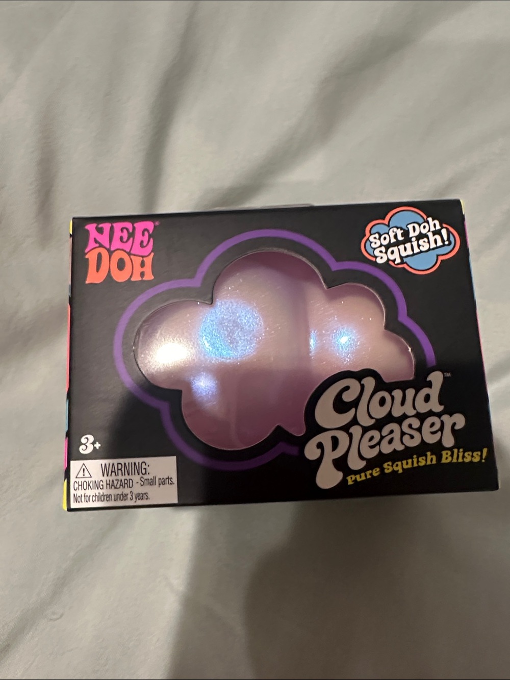 Needoh Cloud Pleaser Kids Toy - Pink Cloud Squish